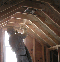 Concord NH attic spray foam insulation